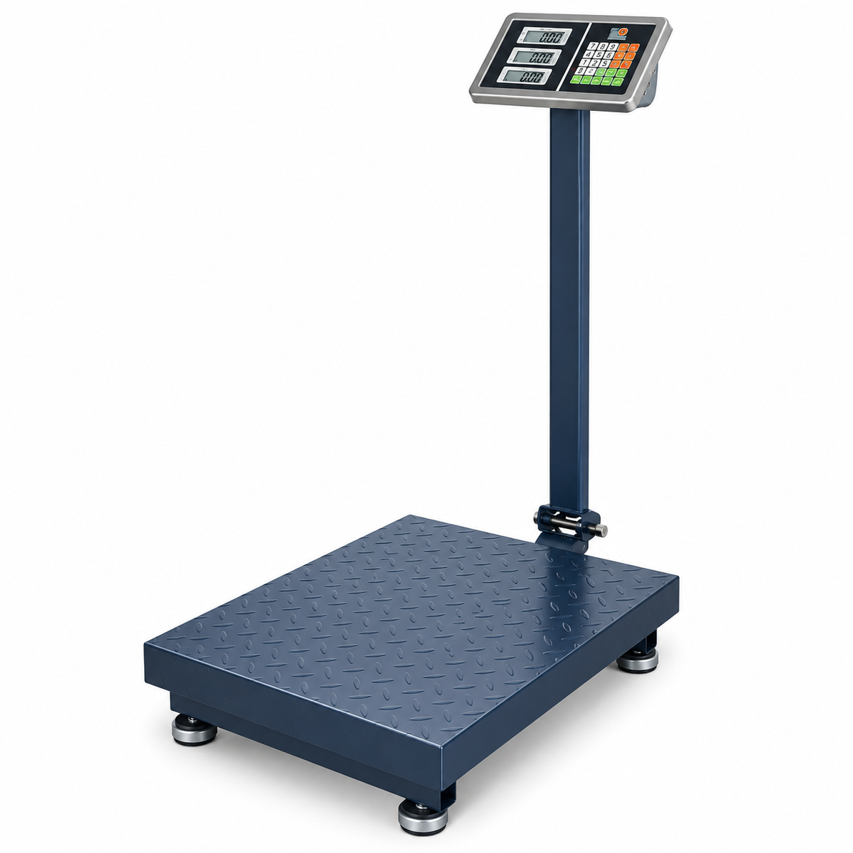 Bilancia a Bilico Digitale Kasart 300 kg Display Staccabile Piatto Acciaio 40x50 cm