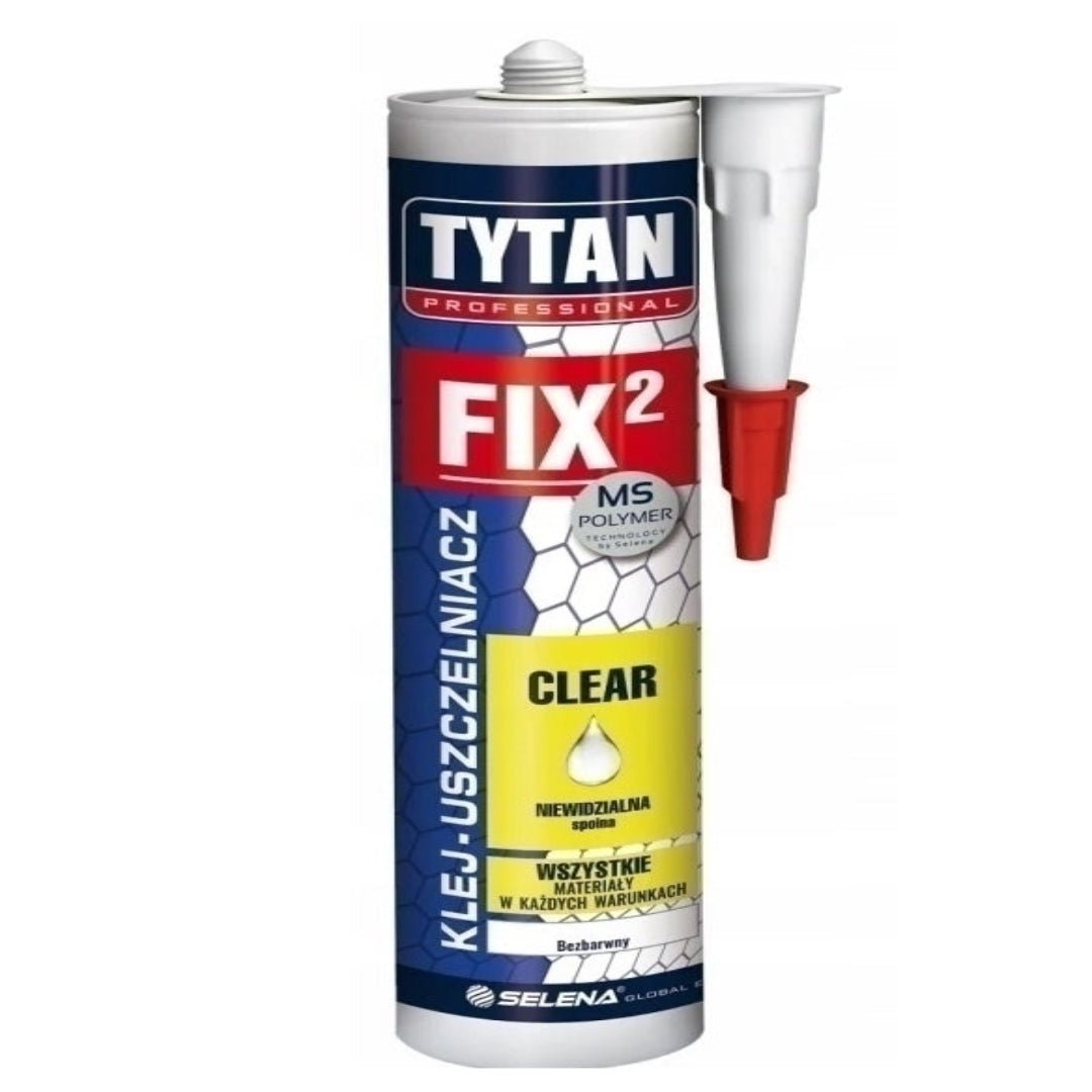 Colla Di Montaggio Trasparente Tytan FIX 2 Professionale 290ML