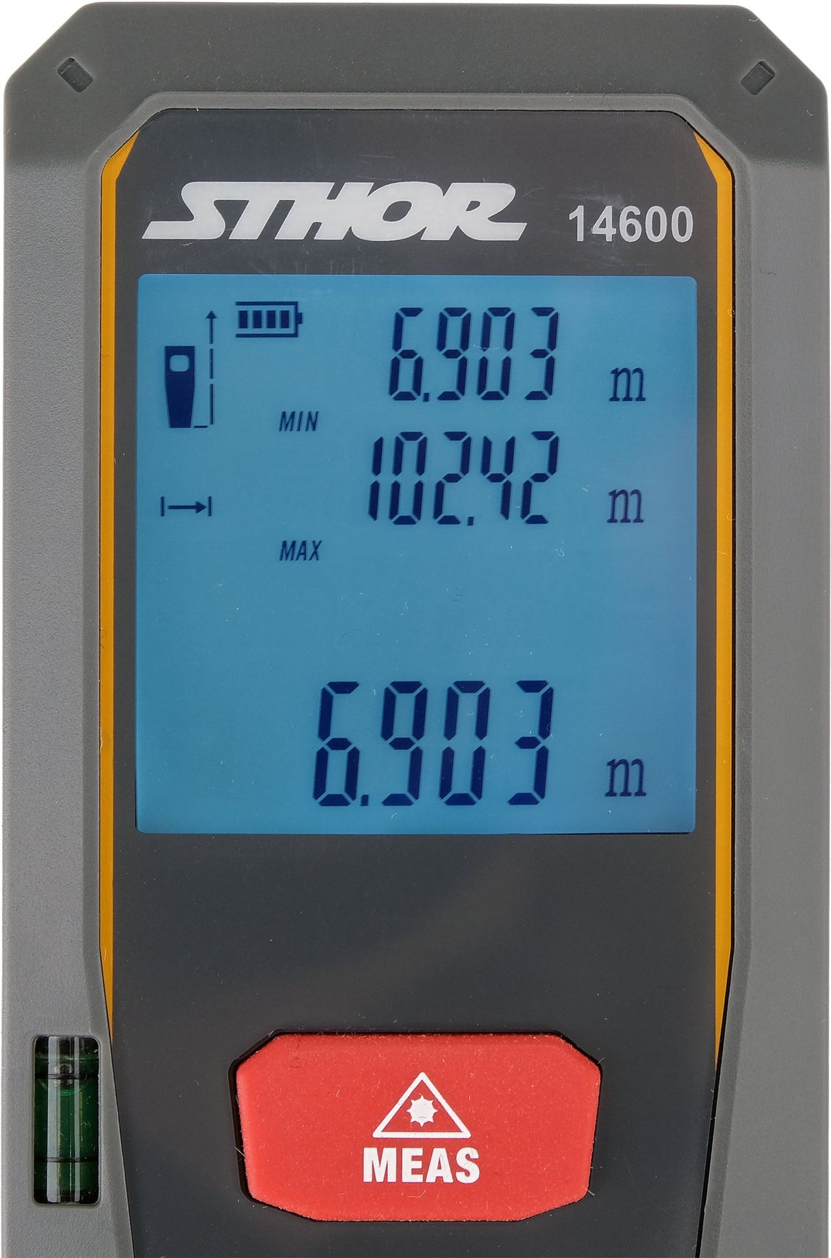Distanziometro Laser 40m Misura Area Volume Con Memoria e Display LCD