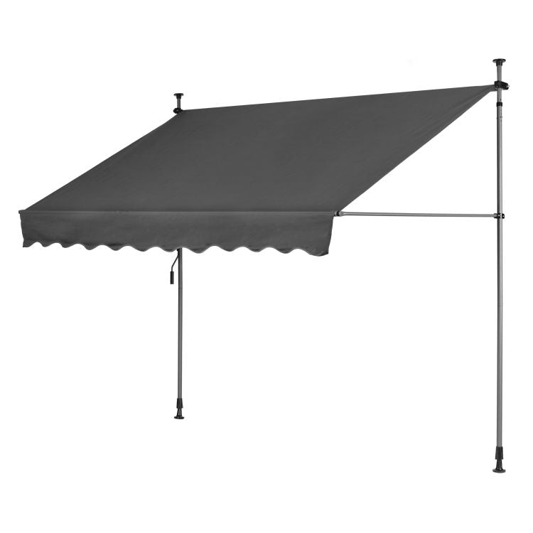 Tenda da sole per balcone 300x120 cm regolabile