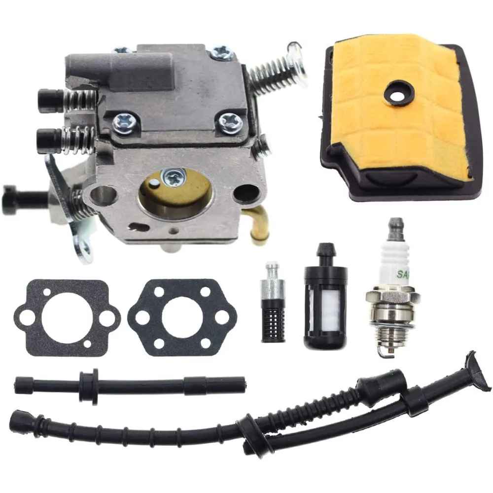 kit accessori e carburatori Stihl MS200 MS200T 020T 020 Motosega Carb Filtro aria Tubo flessibile del carburante, carburatore C1Q-S126B