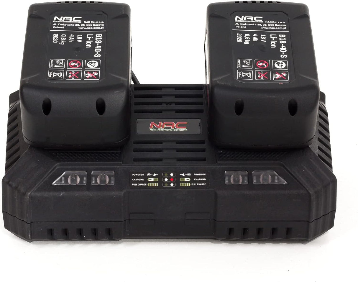 Tondeuse à gazon à batterie Nac 2, moteur sans balais 18 V, 43 cm - Prévente