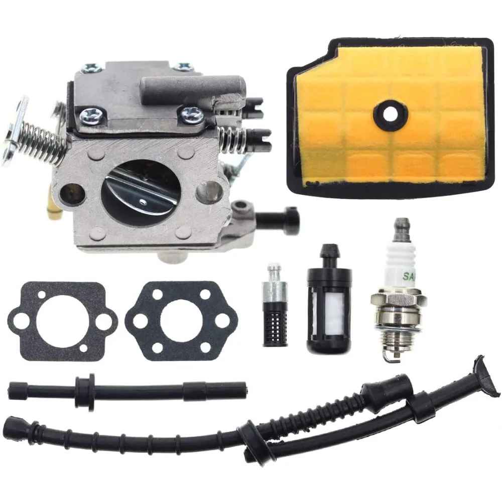 kit accessori e carburatori Stihl MS200 MS200T 020T 020 Motosega Carb Filtro aria Tubo flessibile del carburante, carburatore C1Q-S126B