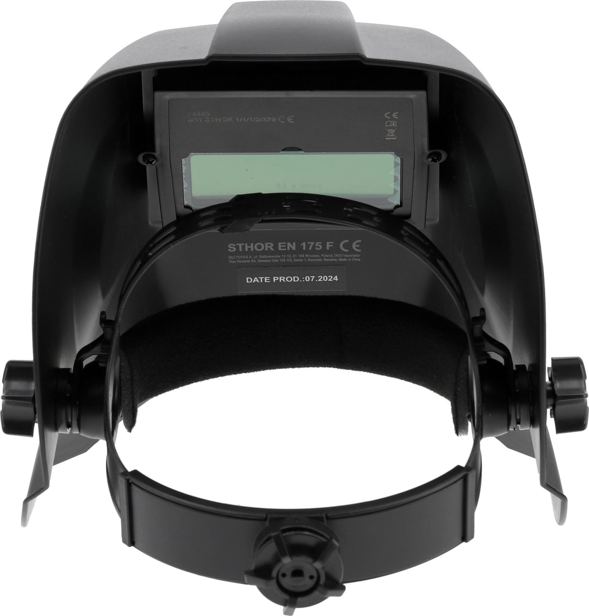 Maschera da Saldatura Auto Oscurante True Color DIN 11 2 Sensori