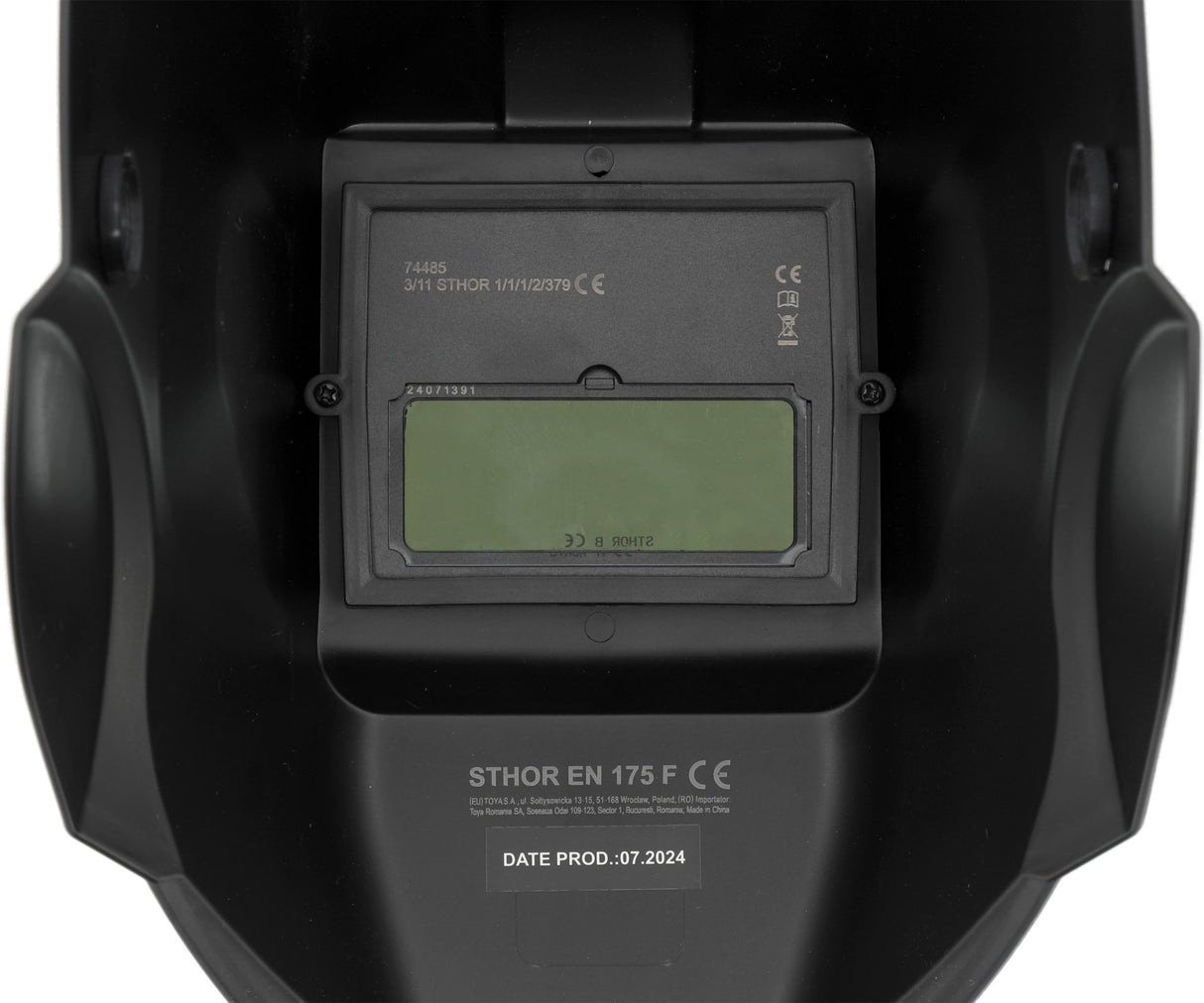 Maschera da Saldatura Auto Oscurante True Color DIN 11 2 Sensori