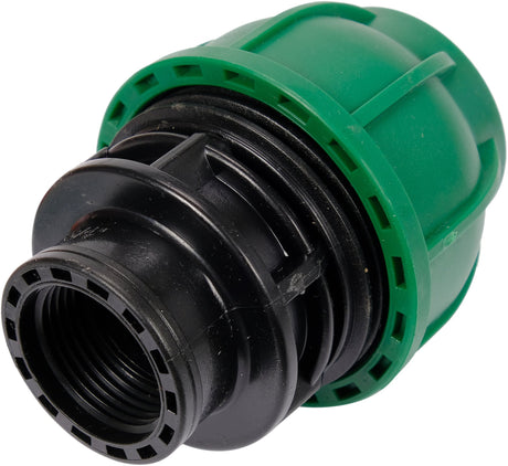 Adattatore Femmina per Tubi PE 32 mm x 3/4" GW – Raccordo a Compressione, Polipropilene 10 BAR FLO