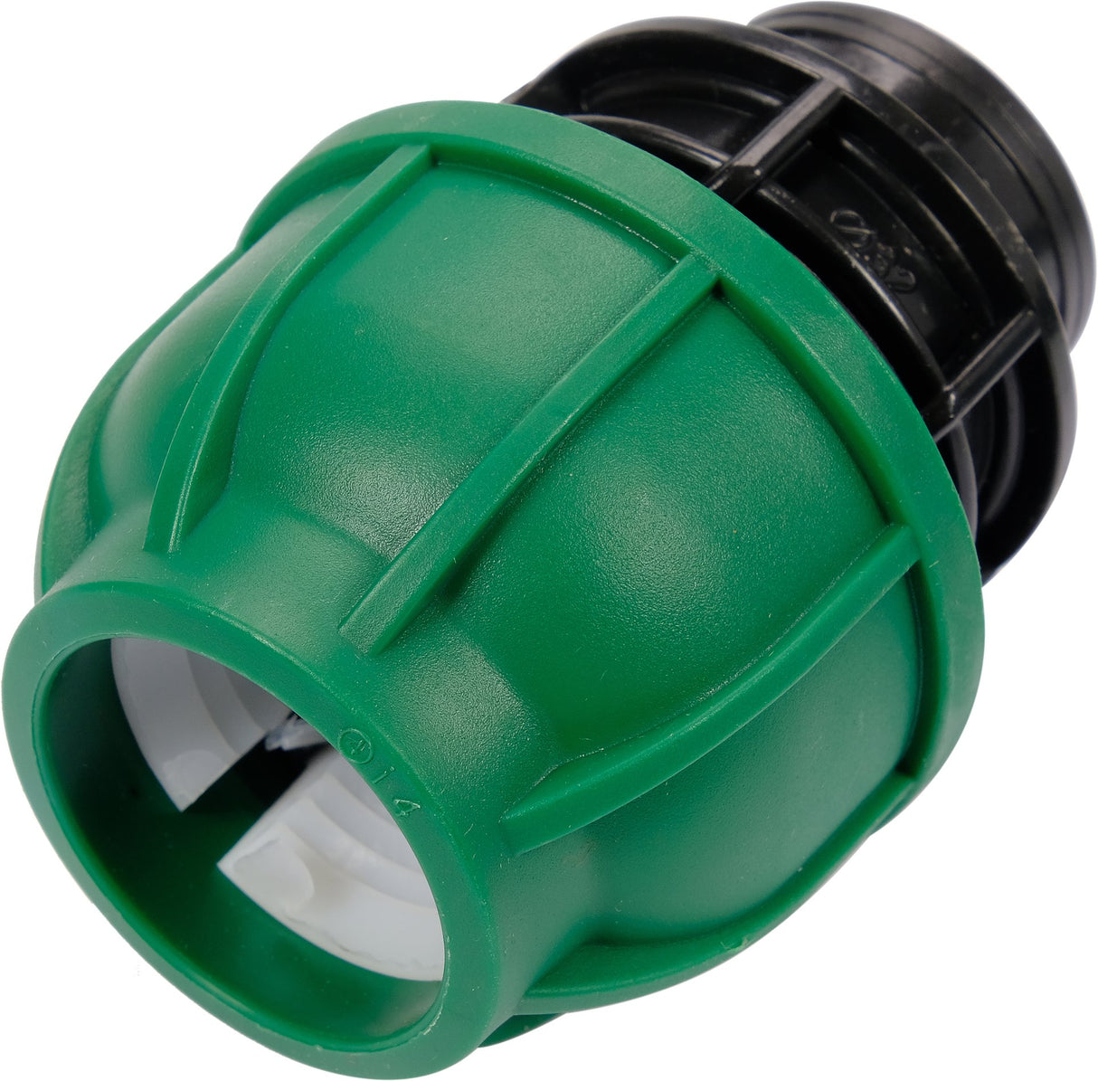 Adattatore Femmina per Tubi PE 32 mm x 3/4" GW – Raccordo a Compressione, Polipropilene 10 BAR FLO