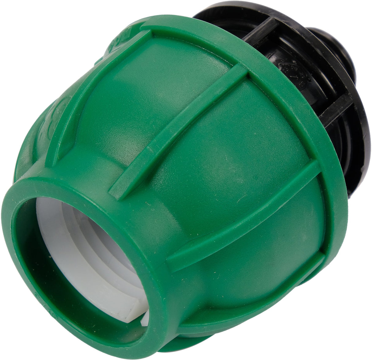 Adattatore Maschio per Tubi PE 32 mm x 1/2" GZ – Raccordo a Compressione in Polipropilene 10 BAR FLO