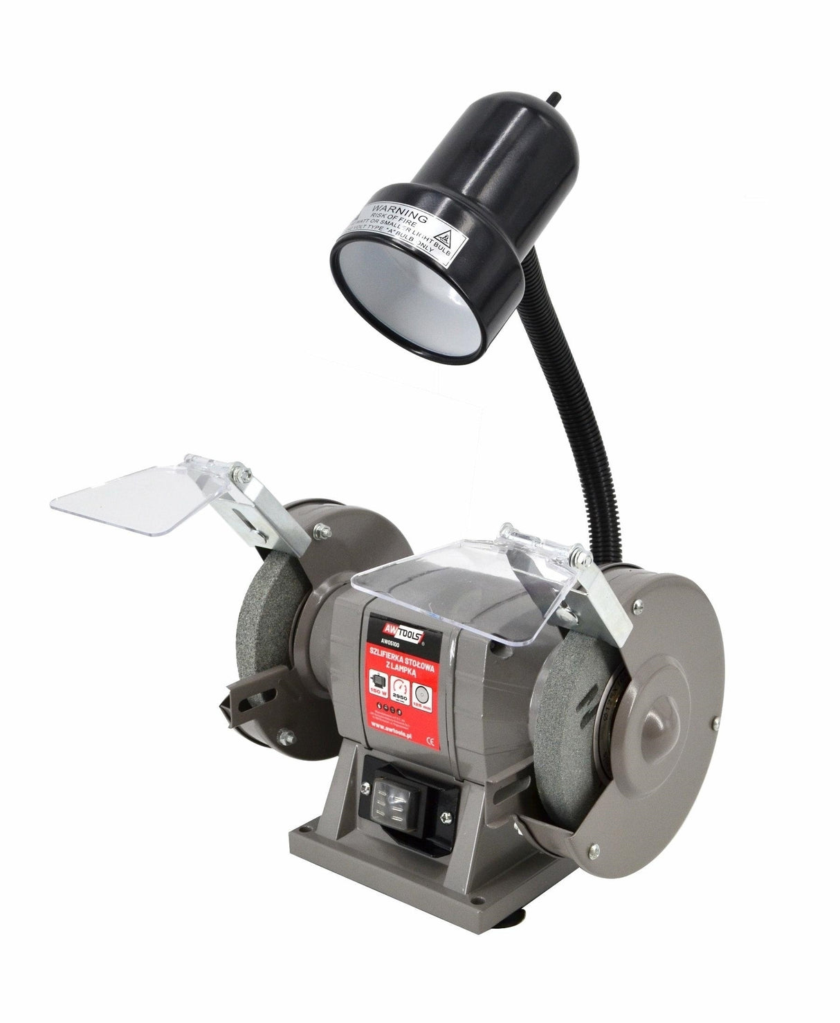 Meuleuse de table Awtools 150 mm / 300 W avec lampe