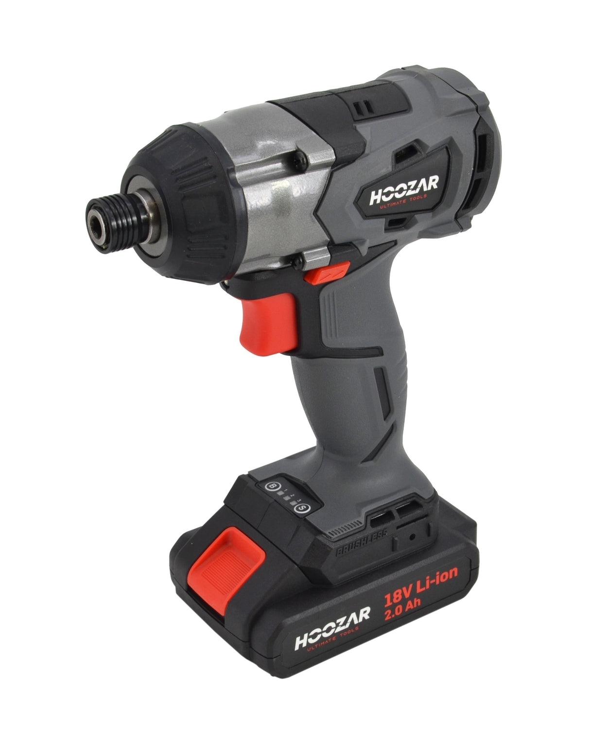 Avvitatore a Percussione Hoozar con 2 Batterie 18v 2.0Ah