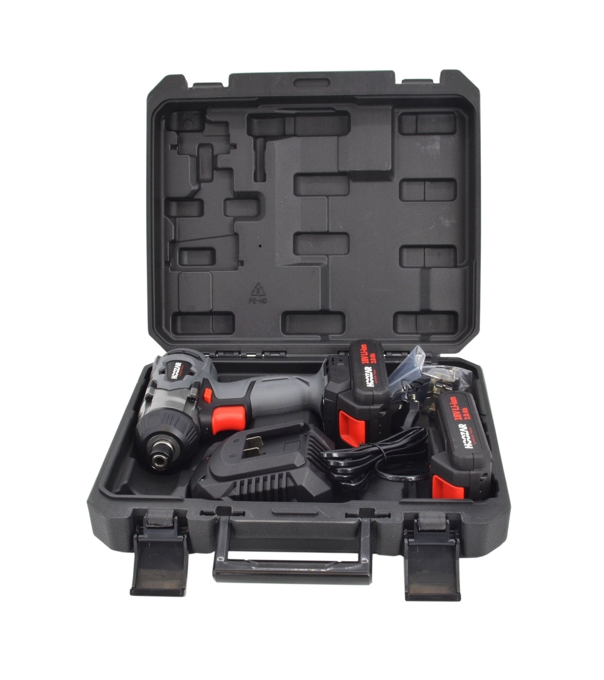 Avvitatore a Percussione Hoozar con 2 Batterie 18v 2.0Ah