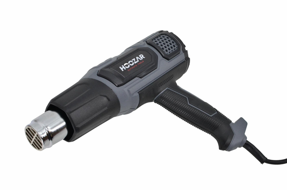 Pistolet à air chaud HOOZAR 2000 W avec régulation et écran LCD, accessoires