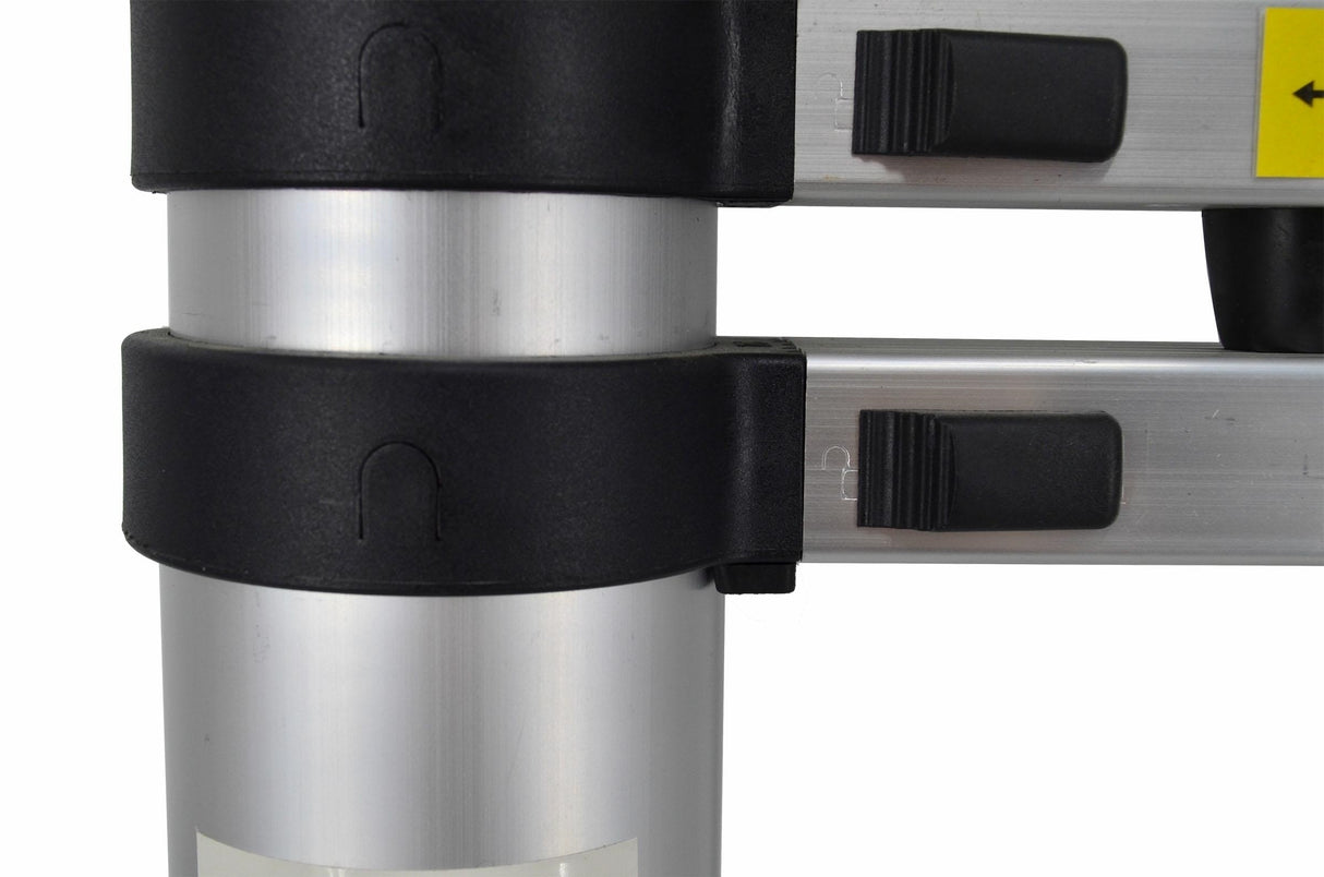 ÉCHELLE TÉLESCOPIQUE AWTOOLS EN ALUMINIUM 3,8 m 13 MARCHES