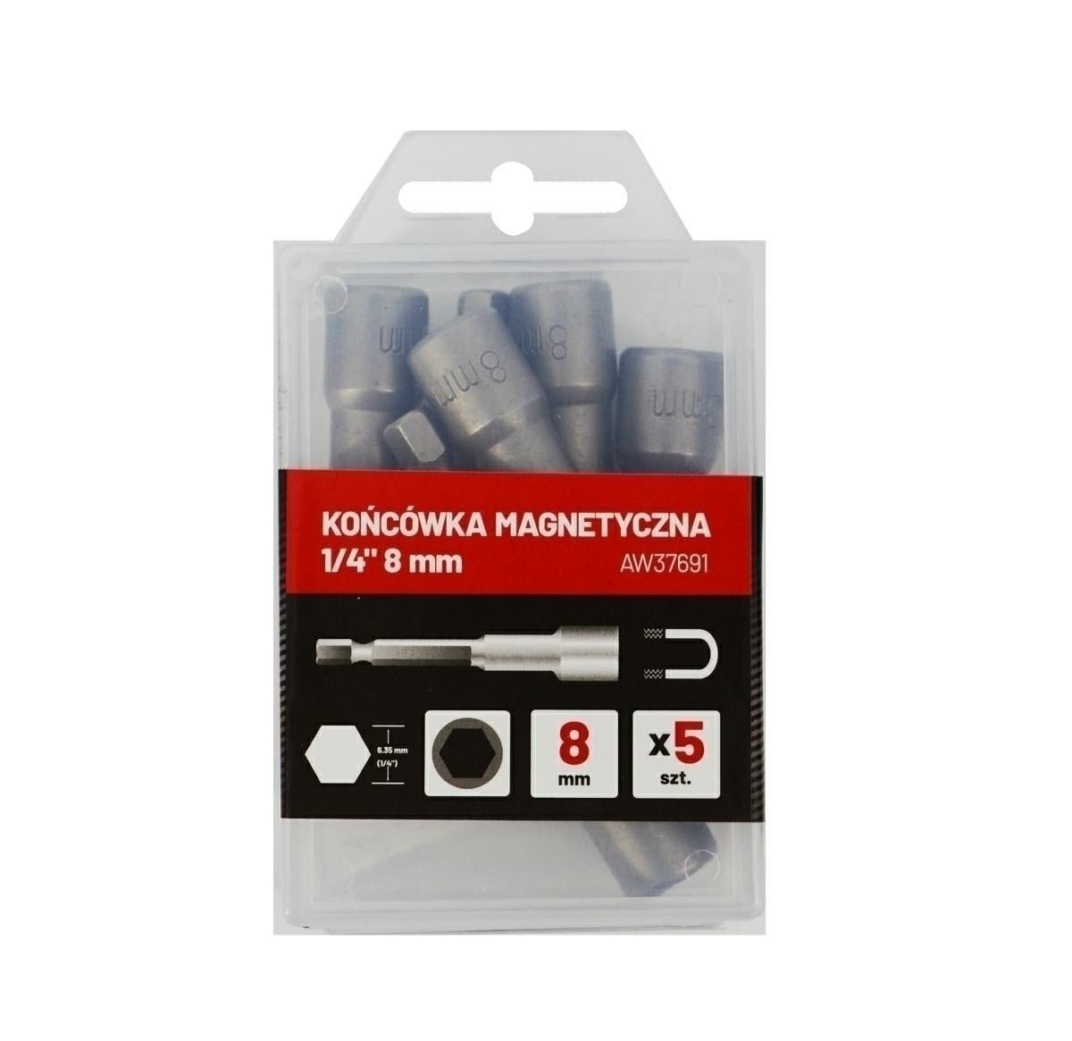 Kit 8mm Awtools magnetiche 1\4"