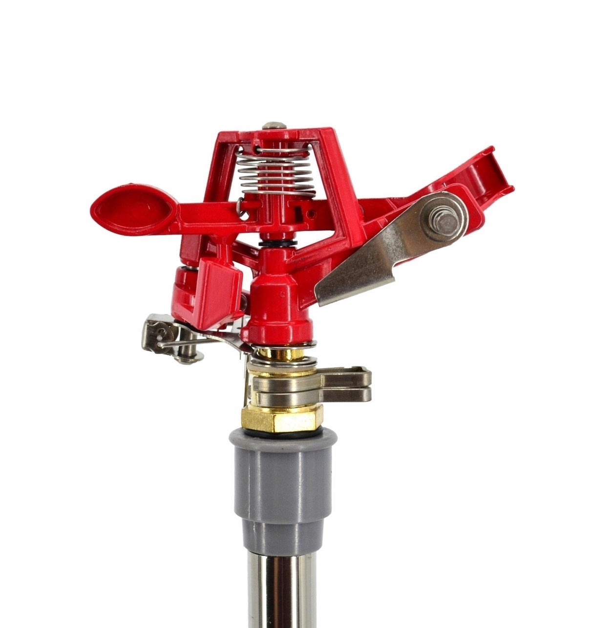 Irrigatore Telescopico Professionale a 360° con Ugello in Metallo e Supporto 90\60Cm Awtools