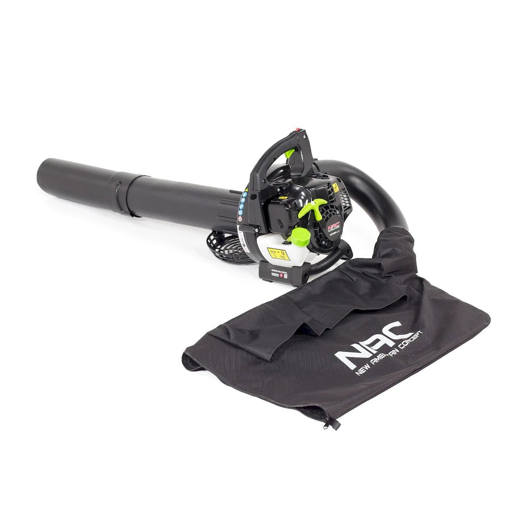 Soffiatore aspirafoglie NAC 26cc con raccoglitore