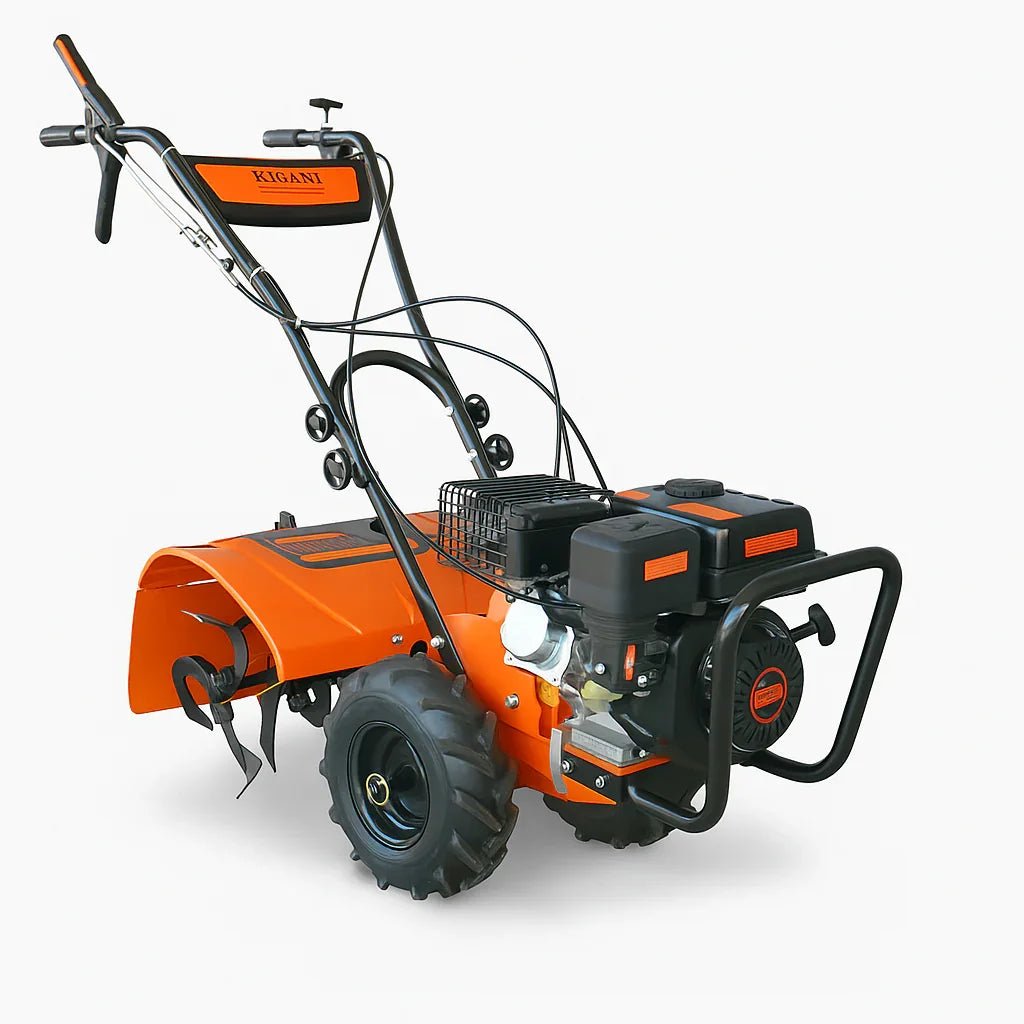 Motocoltivatore a Scoppio 4 Tempi con Ruote – 6,5 CV – 196 cc – Kibani®