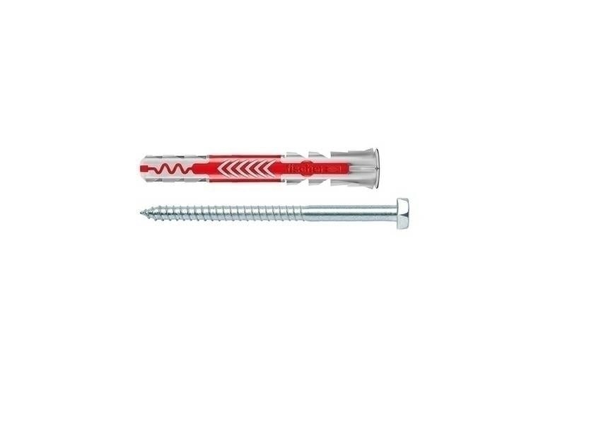 Bouchons Fisher avec vis 10 x 80, 10 pièces