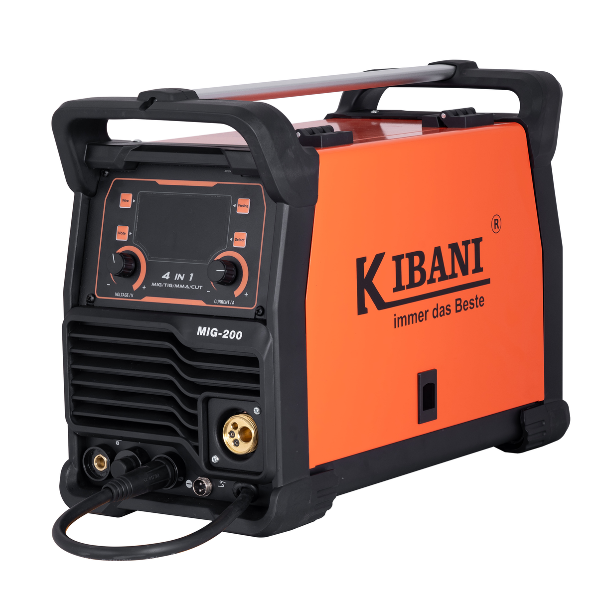 Saldatrice Kibani 4 in 1 con Gas Saldatura a Filo Mma a Tig e Taglio al Plasma