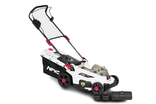 Tondeuse à gazon à batterie Nac 2, moteur sans balais 18 V, 43 cm - Prévente