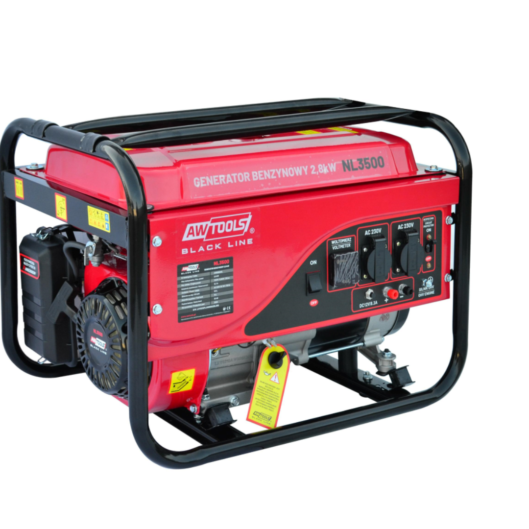 Generatore di corrente a benzina 2,8 kW 230V – motore 4 tempi OHV, AVR