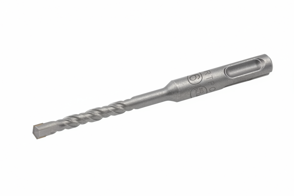 Punta SDS Plus 6x210mm in acciaio legato e metallo duro CELLPRO™