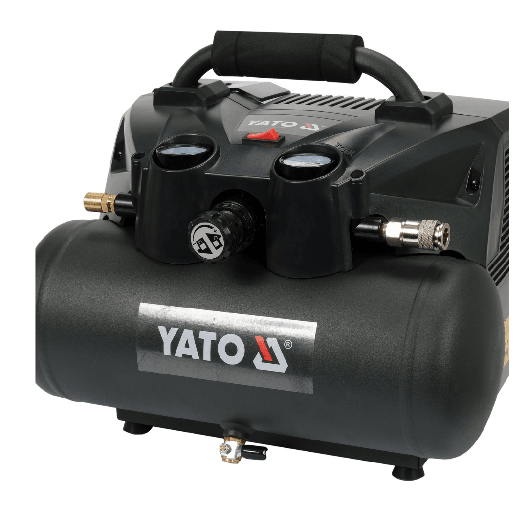 Compressore d'aria a batteria 36V 6L 8 bar – con 2 batterie 3Ah e caricatore