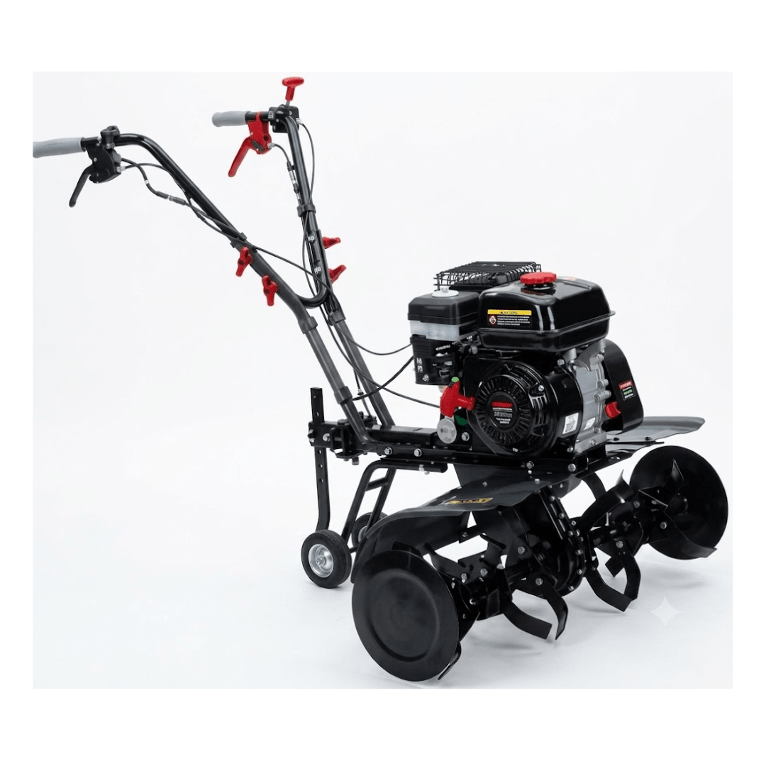 Motozappa a benzina 196cc 6,5 CV – larghezza 30-80 cm, profondità 16-32 cm
