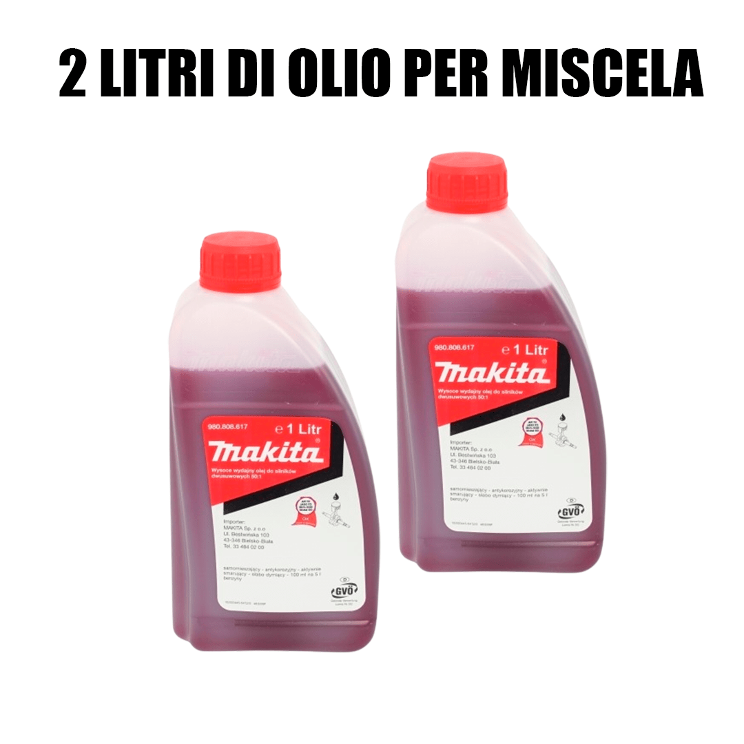 2 litres d'Huile de Mélange - Makita