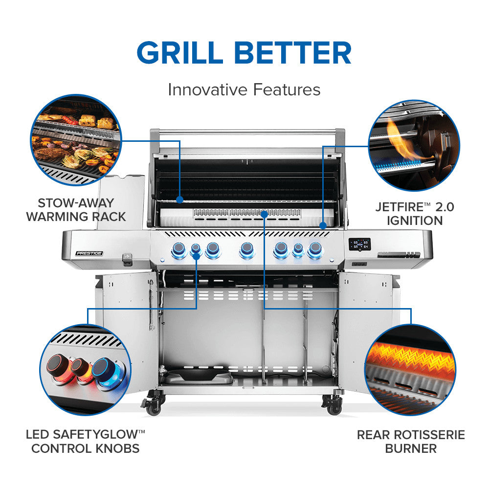Barbecue Napoleon Prestige 665 Smart WiFi Bluetooth