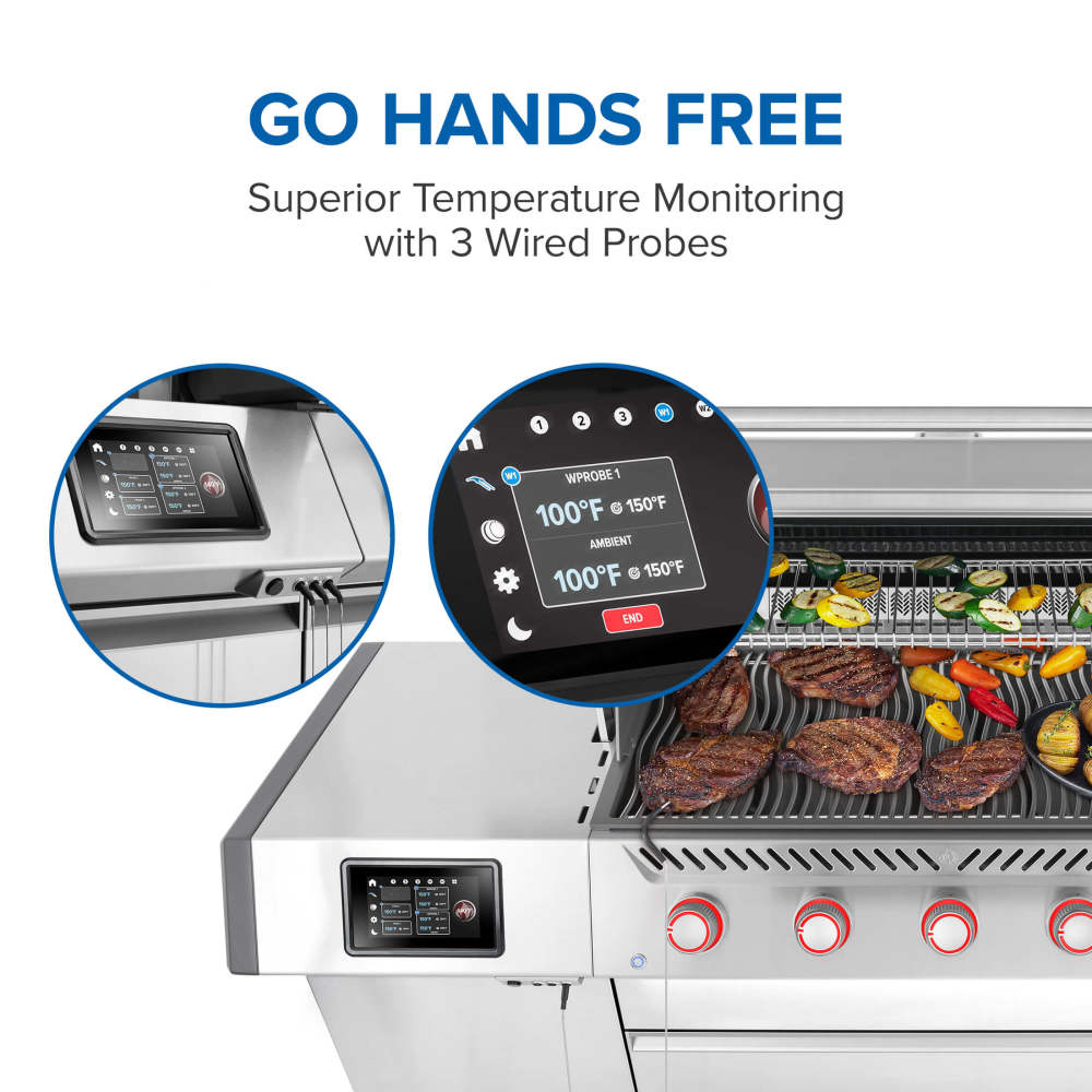 Barbecue Napoleon Prestige PRO 665 Elite Smart Tech Affumicatore