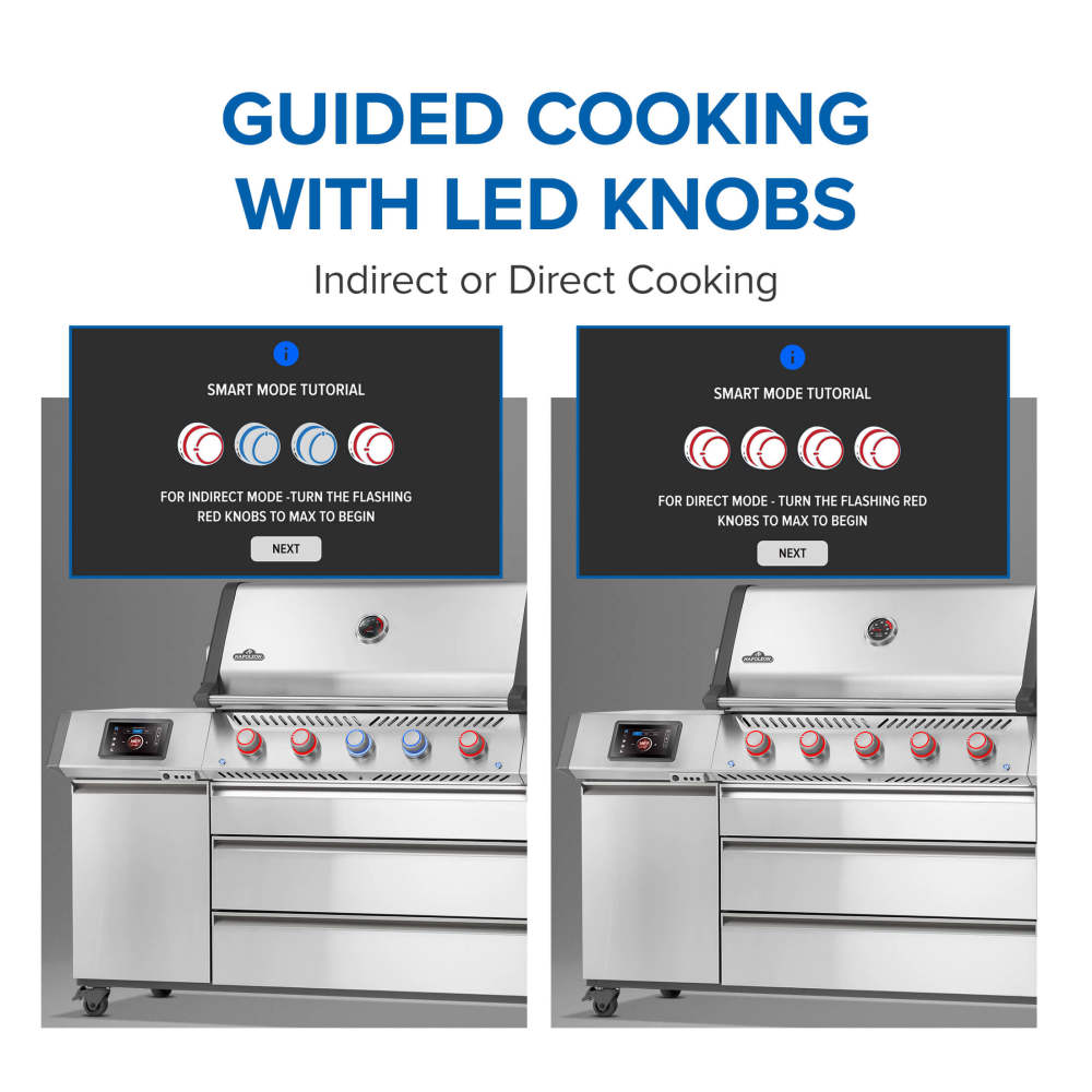 Barbecue Napoleon Prestige PRO 665 Elite Smart Tech Affumicatore