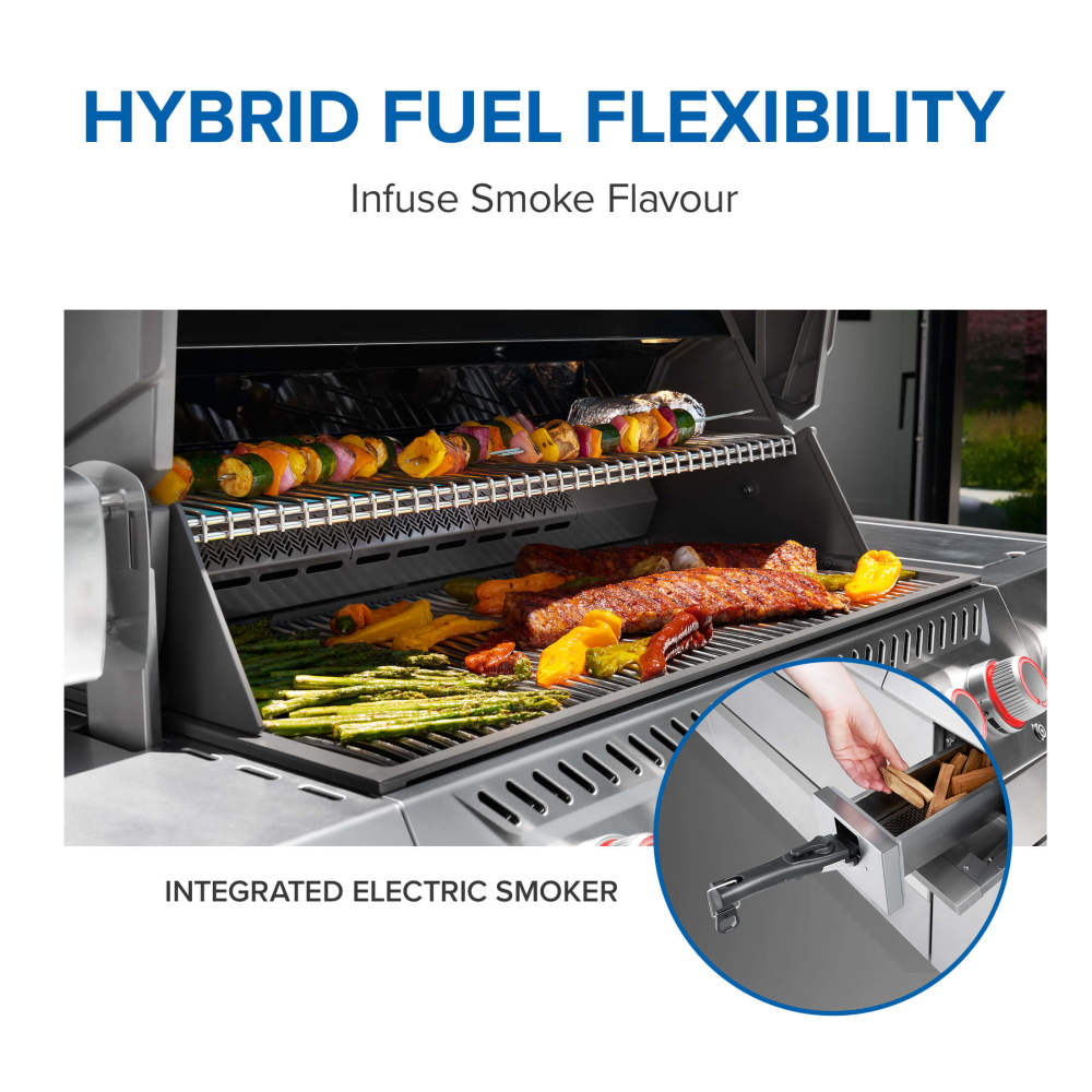 Barbecue Napoleon Prestige PRO 665 Elite Smart Tech Affumicatore