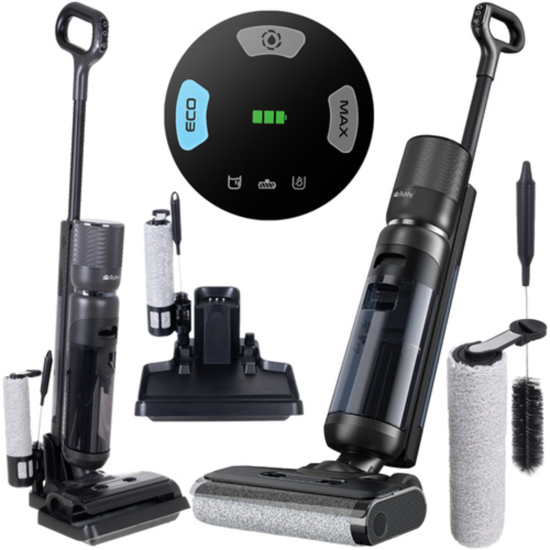 Aspirapolvere Lavapavimenti Ruhhy Lixo 200W Senza Fili a Batteria