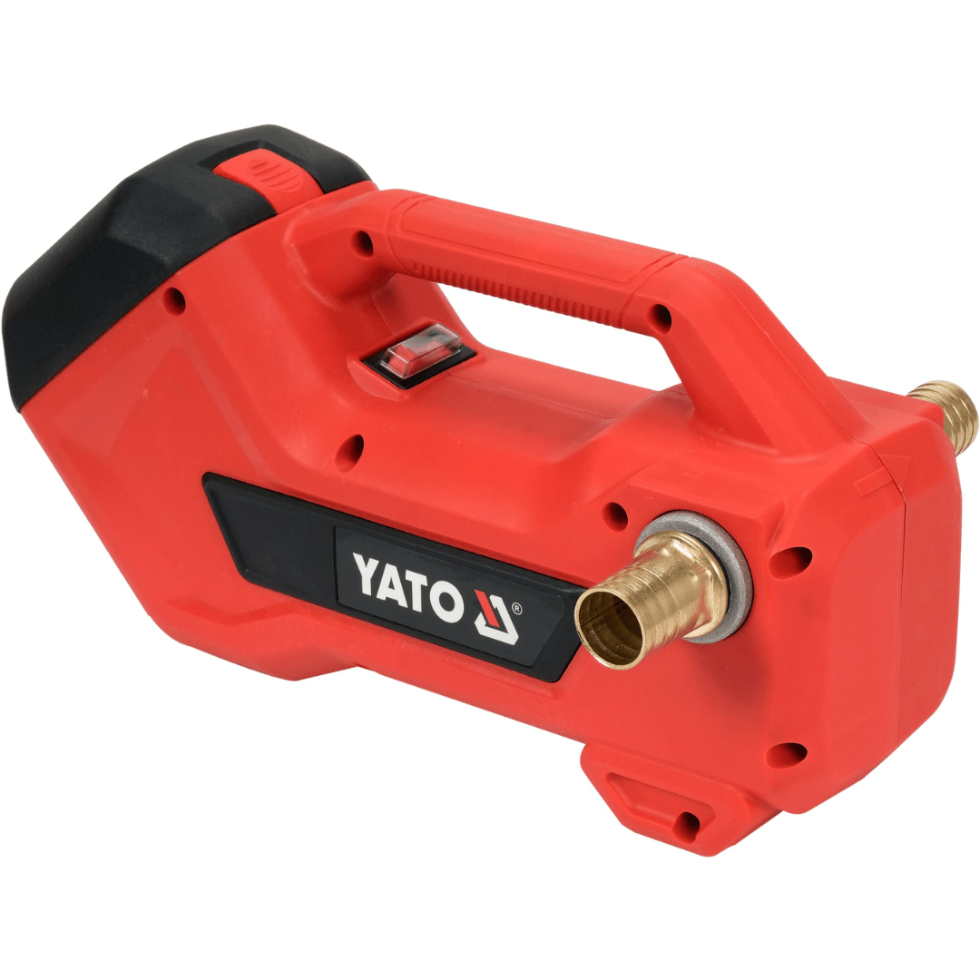 Pompa a Batteria yato 18V per Acqua e Olio 1800 l/h con Batteria 3 Ah