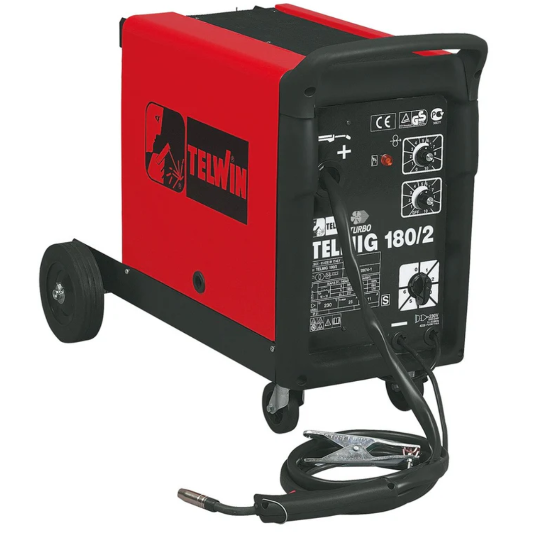 Saldatrice a Filo Telwin Telmig 180/2 Turbo MIG/MAG 170A 230V Kit