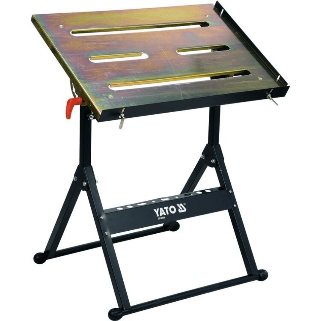 Banco di saldatura pieghevole Yato portata 150 kg