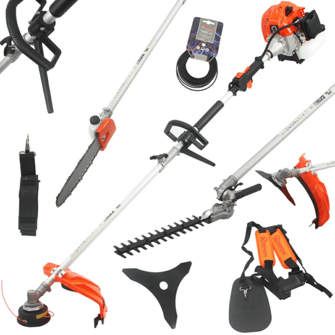 Decespugliatore Multifunzione Demon 4in1 62cc 3 CV Professionale