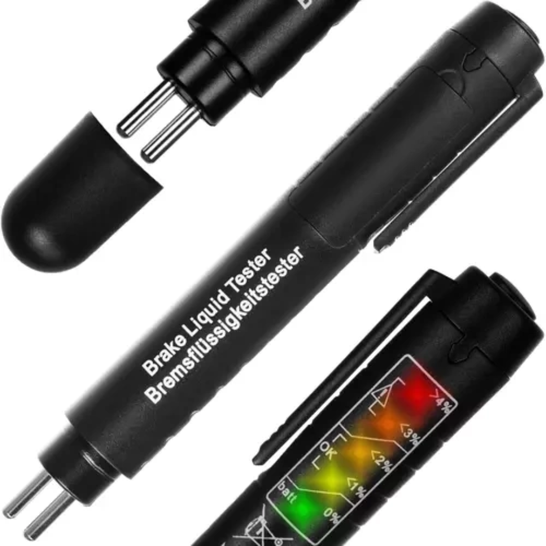 Tester liquido freni con 5 LED controllo umidità