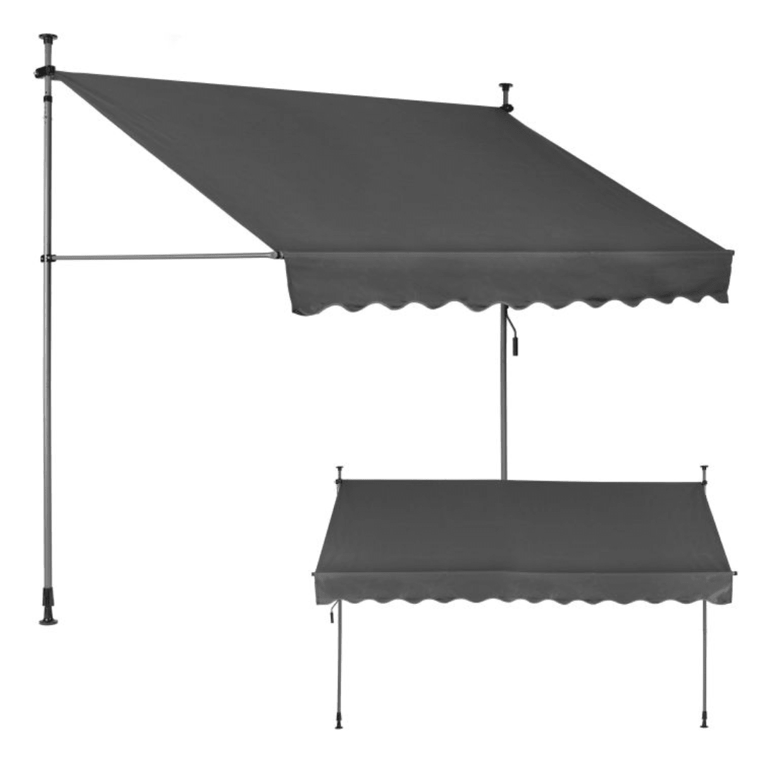 Tenda da sole per balcone 300x120 cm regolabile