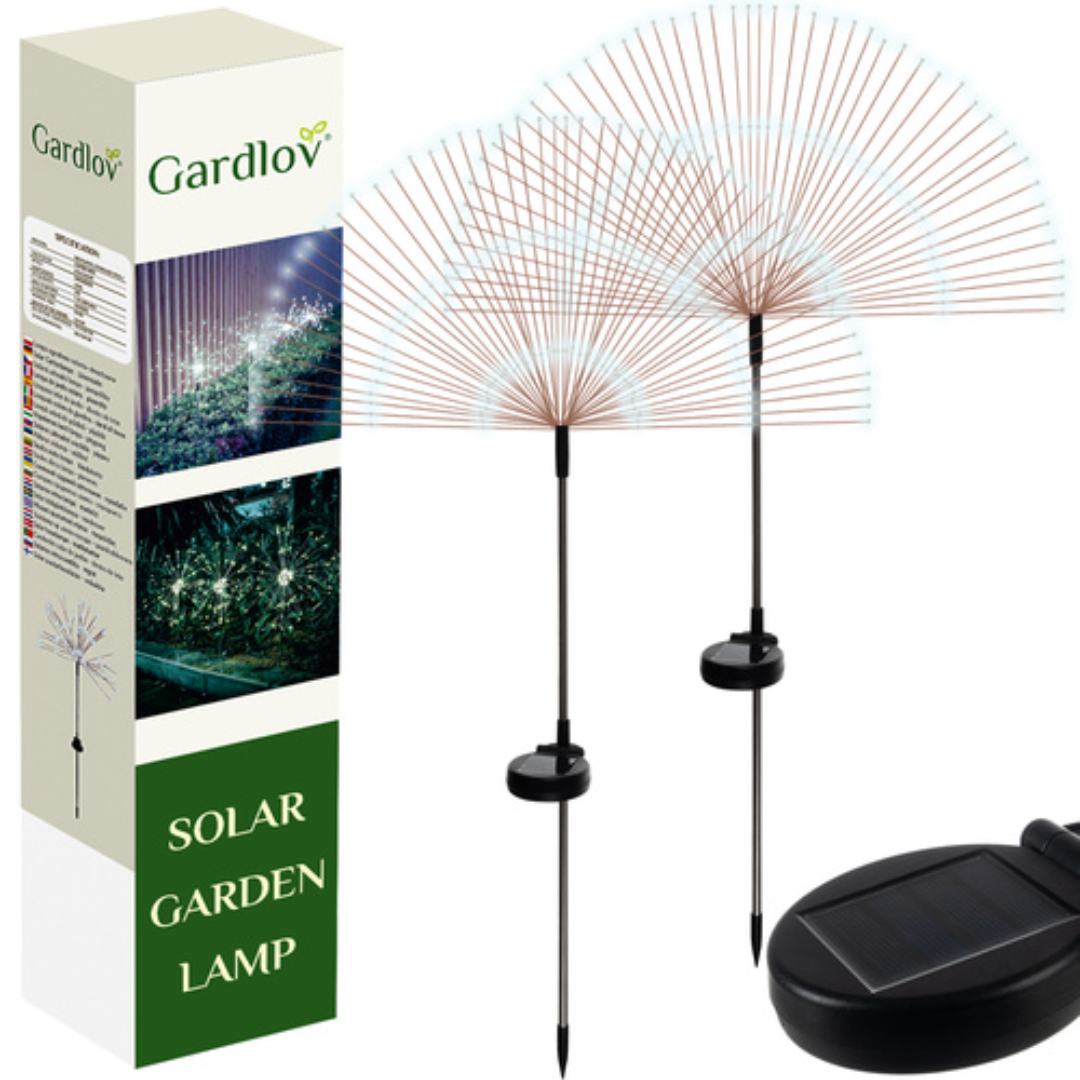 Lampade solari da giardino Gardlov effetto dente di leone 2 pezzi LED