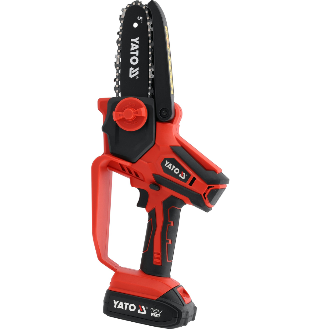 Mini Motosega a Batteria Yato 18V Barra 15Cm Potatura Professionale
