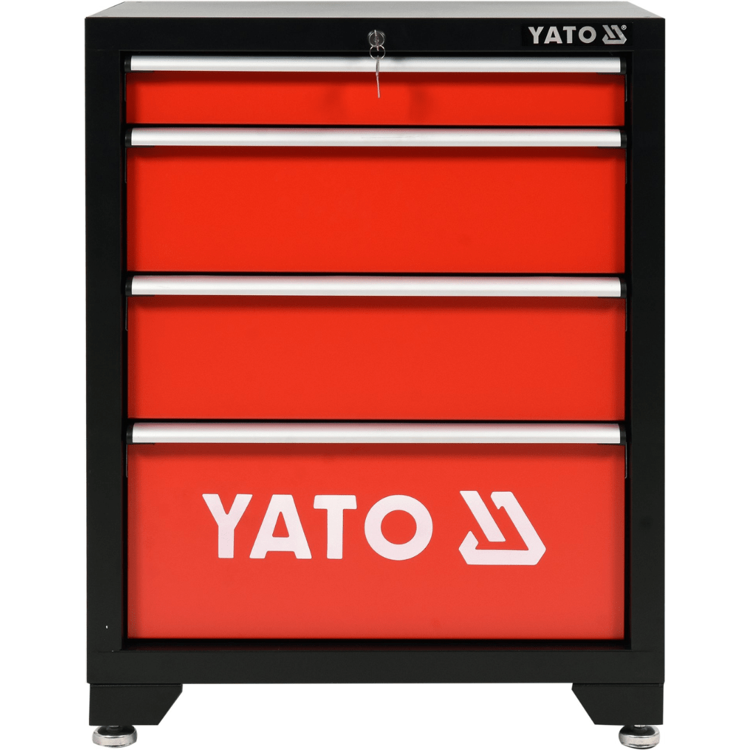 Mobile Officina Yato 4 Cassetti 66 cm in Acciaio