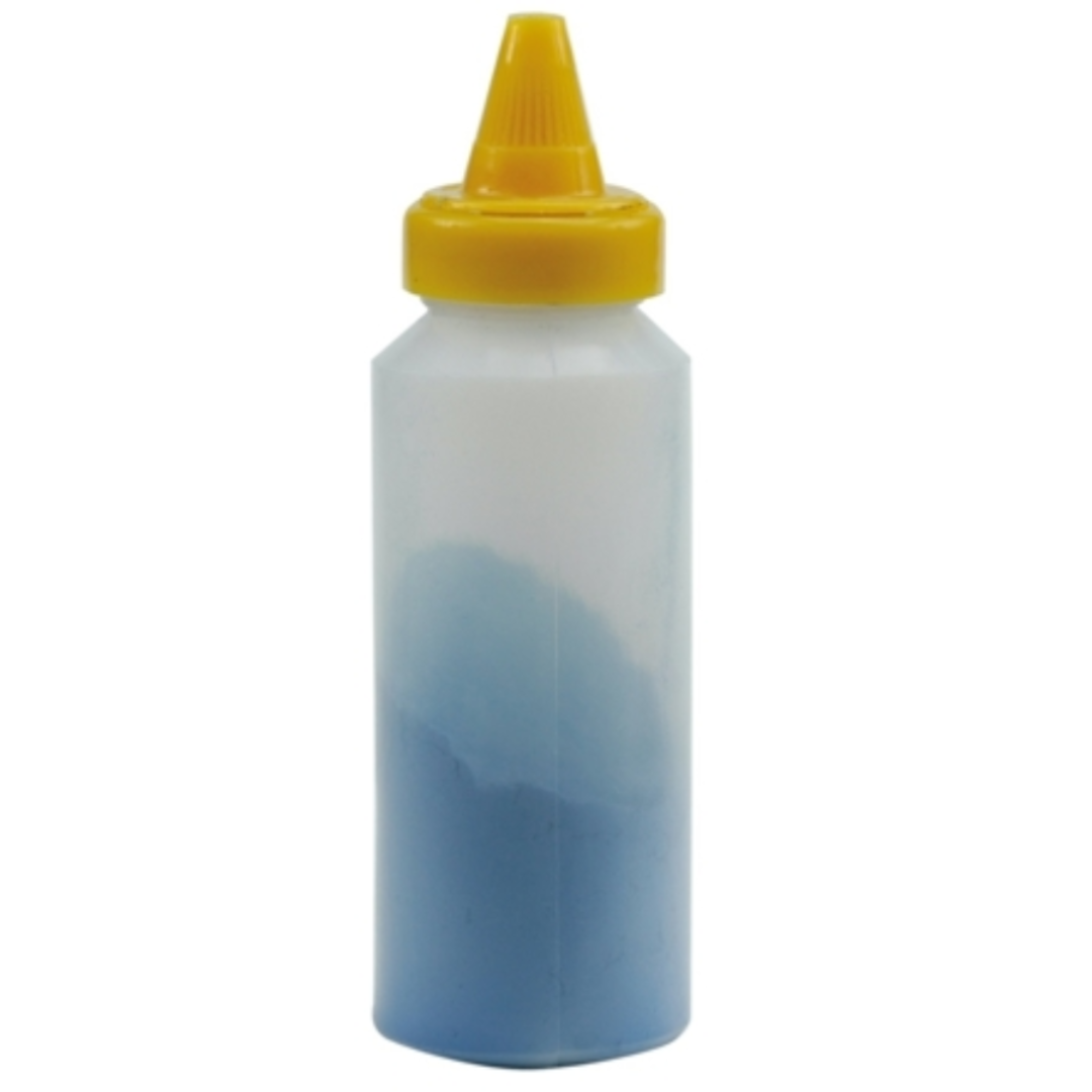Gesso colorato blu in polvere 115 g – Ricarica per filo tracciatore | Vorel