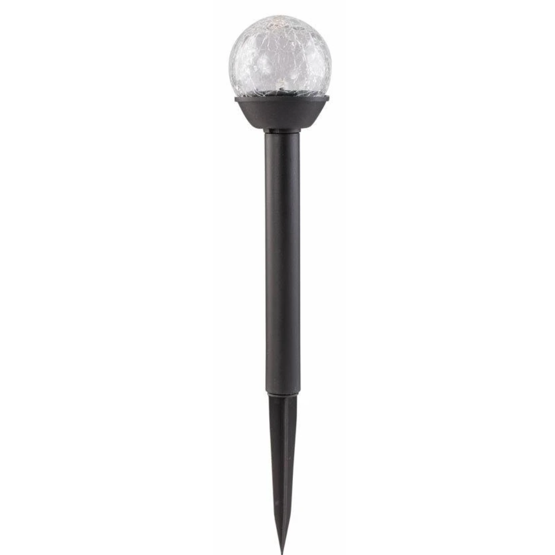 Lampada Solare da Giardino a Sfera 10 cm Luce Bianca 6500K IP44