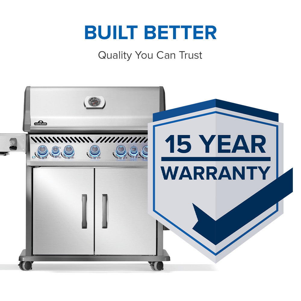 Barbecue Napoleon Rogue PRO-S 625 RSIB Infrarossi 7 Bruciatori