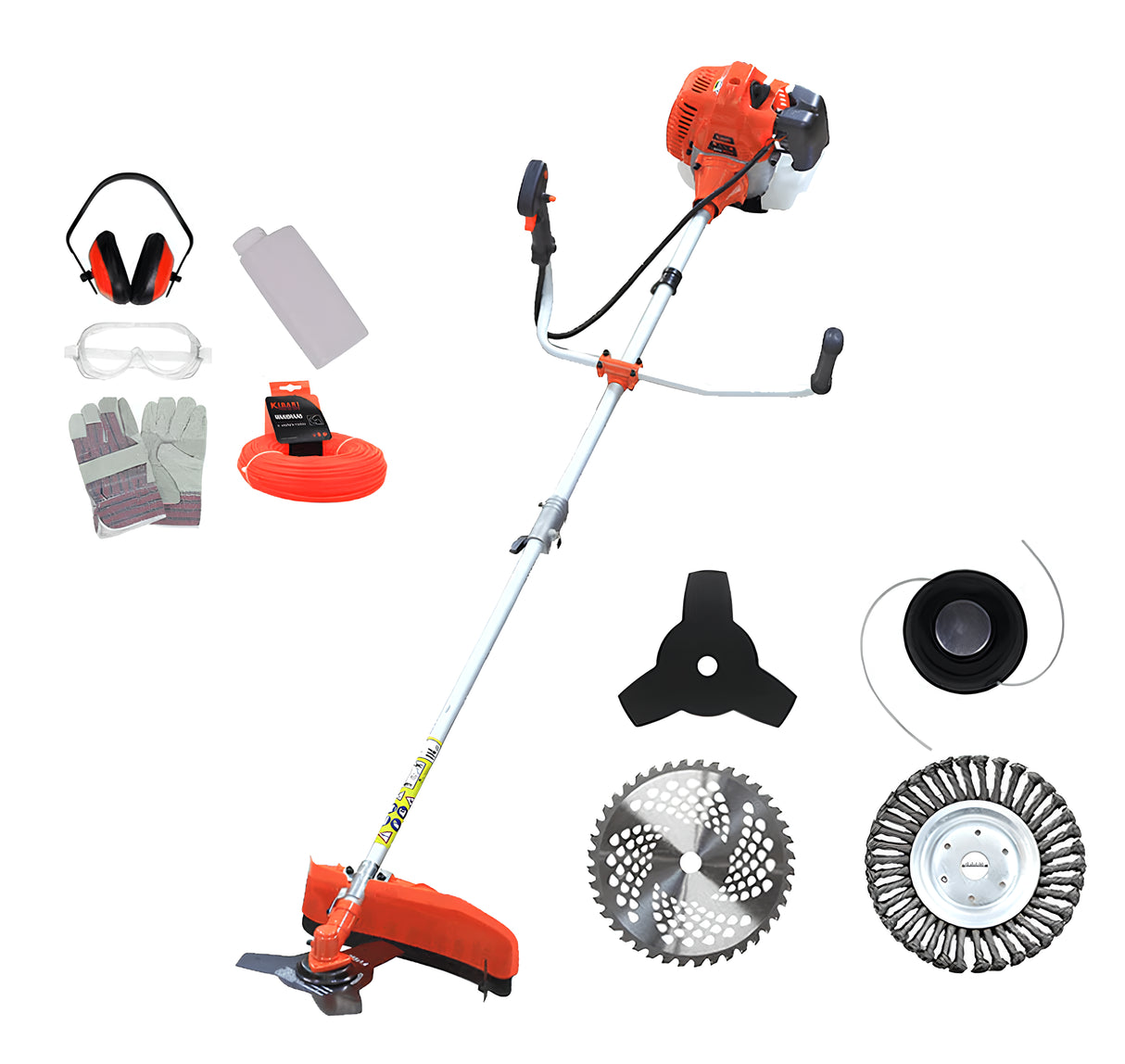 Débroussailleuse 52cc - 1.9ch / 2 temps Kibani - PP