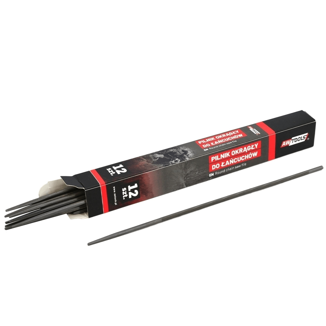 Set Lime Tonde per Catene Motosega 4,0 mm 12 PZ