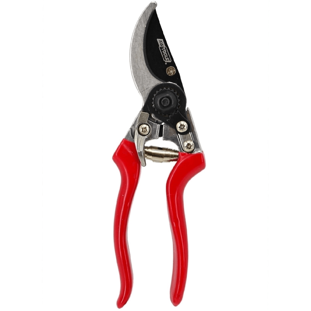 Cesoie da Potatura Awtools 215 mm | Lame in Acciaio Carbonio, Rivestimento Teflon, Taglio 15 mm