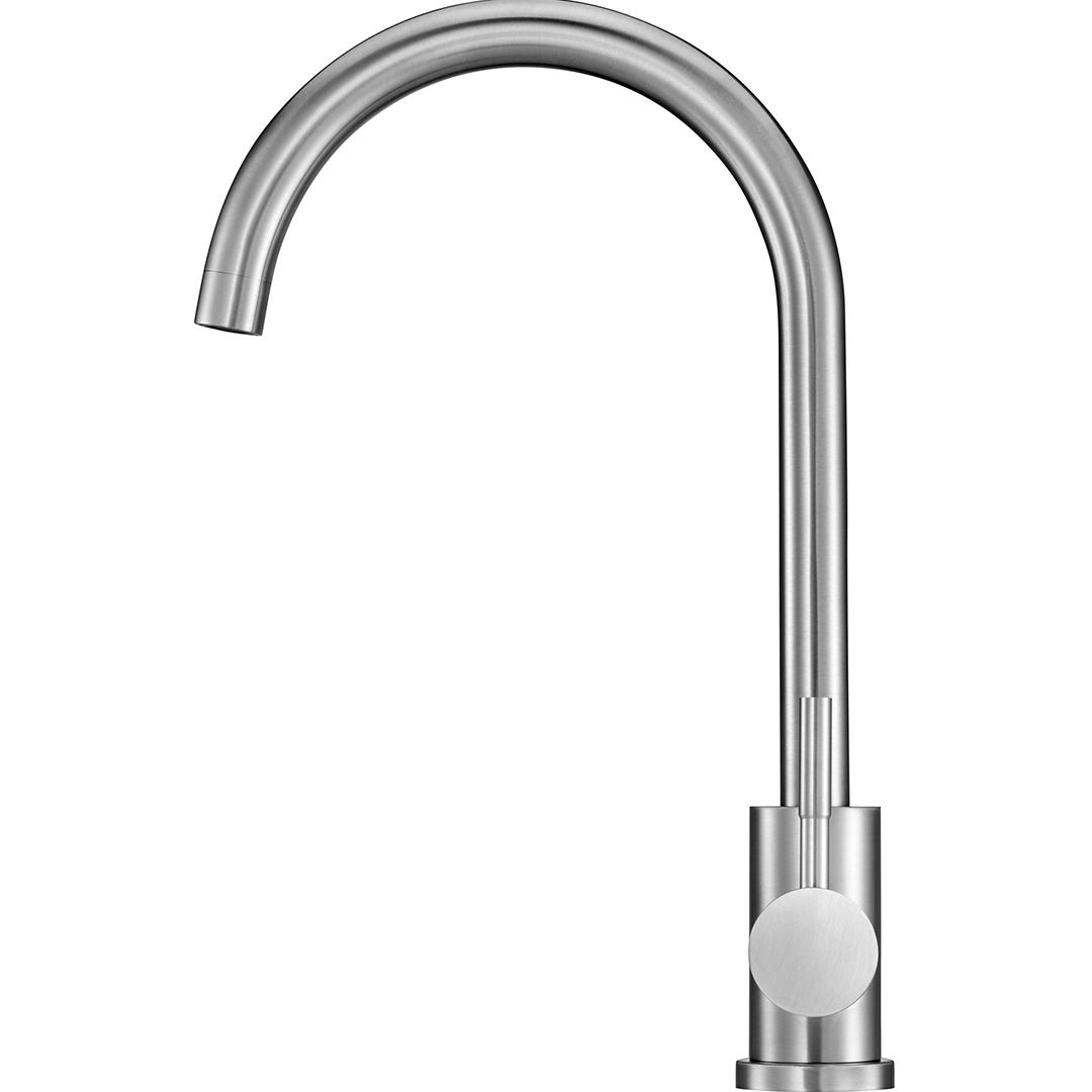 Rubinetto da Cucina in Acciaio Inox Con Tubo Flessibile Steely